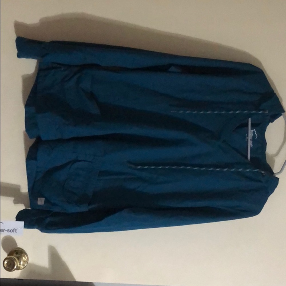 Buttersoft hoodie scrub top